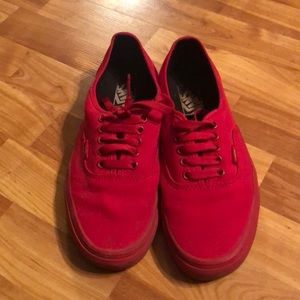 Red vans